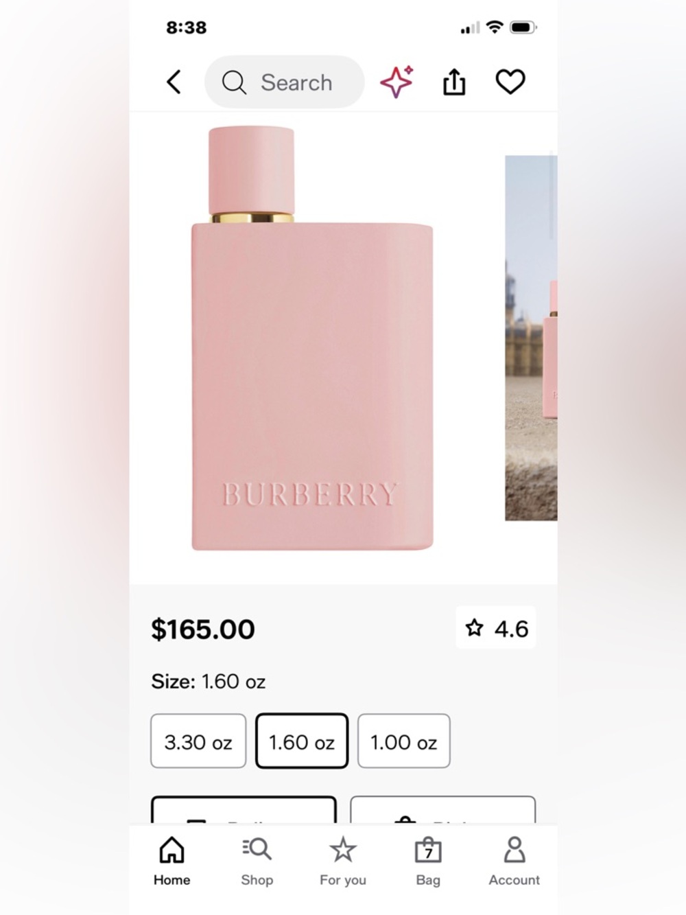 ☔️ NEW IN SEALED BOX Burberry Her - Picture 7 of 7